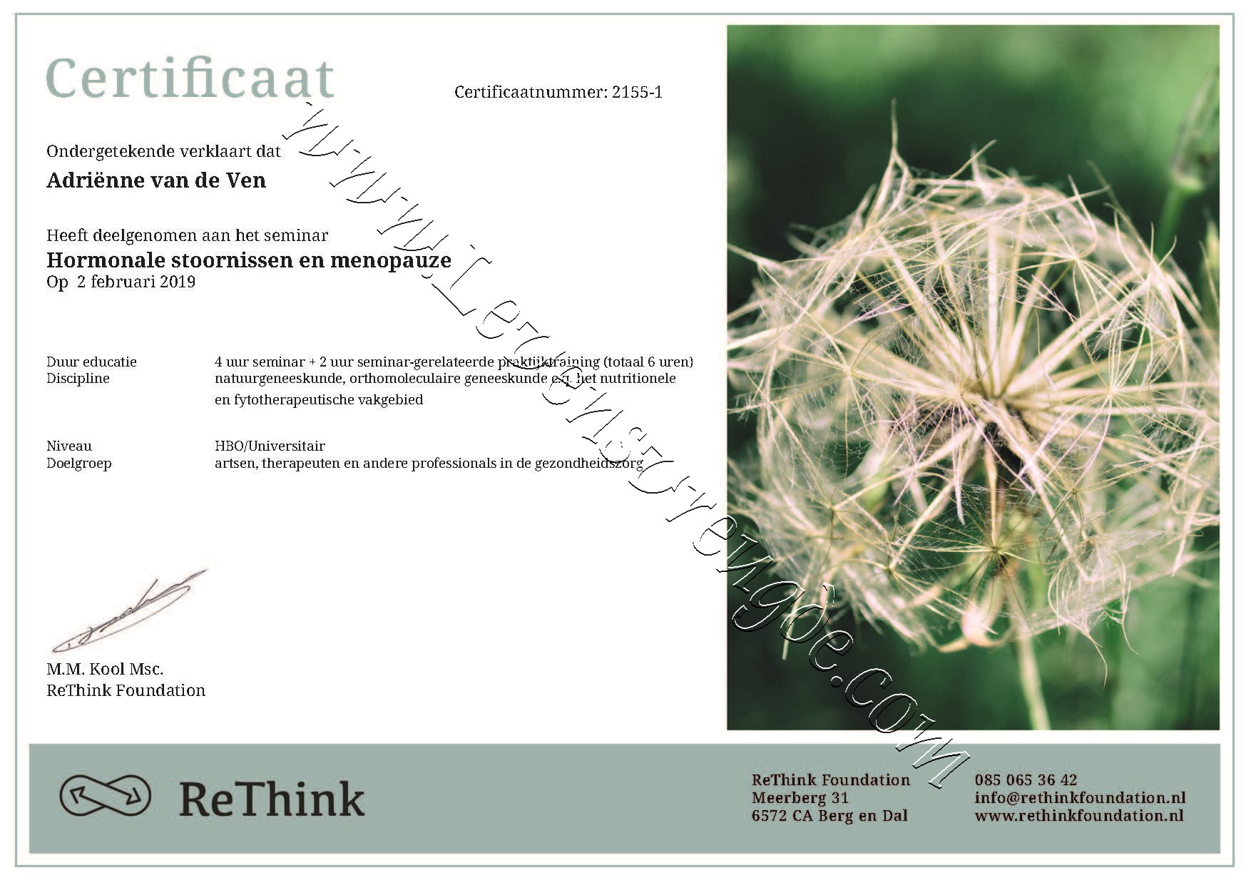 Hormonale stoornissen en menopauze